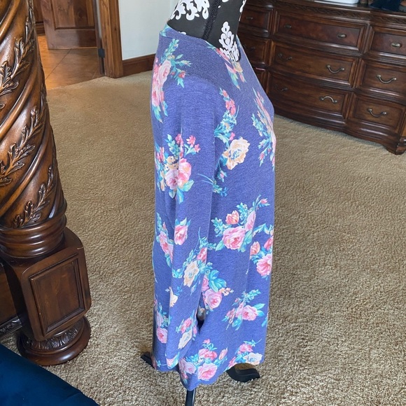 Soft Floral Long Sleeve Dress - Picture 3 of 4